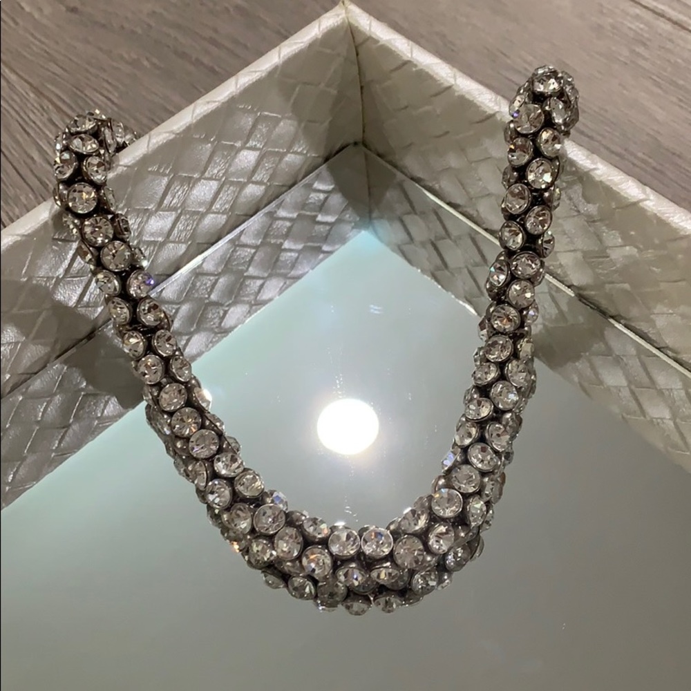 Austrian Crystal Swarovski Bling Necklace - Picture 2 of 5